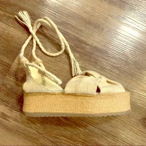 Boho Handmade Flatform Sandals